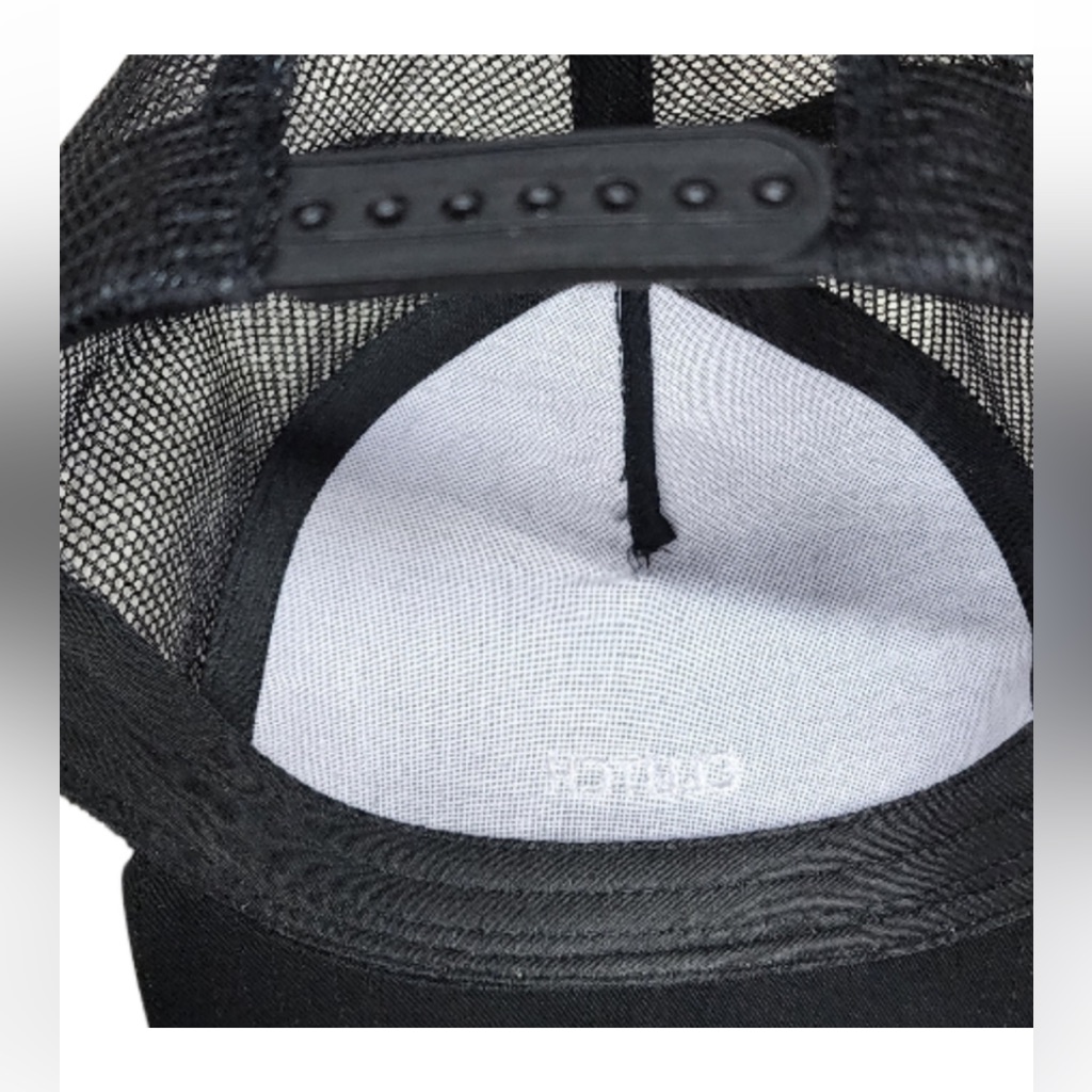 Black Mesh Trucker Hat — image 4 of 6